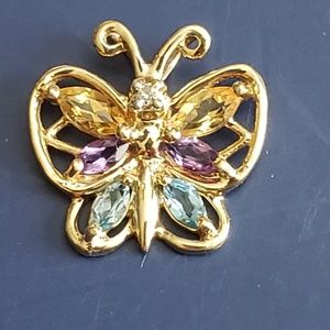 Gorgeous 10k yellow gold.butterfly